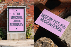 Cranity - Condensed Sans Serif Display Font Product Image 7