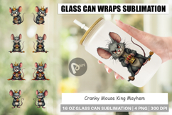 Glass Can Cranky Mouse King Mayhem Product Image 1