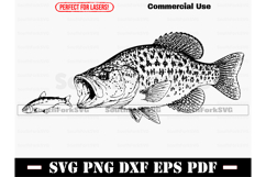 Crappie SVG PNG DXF EPS PDF Product Image 1