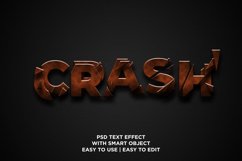 broken glass , sliced, crash and spray editable text effect Product Image 2