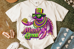 Mardi Gras PNG Crawfish, Fleur De Lis PNG, Fat Tuesday PNG Product Image 5