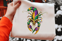 Crawfish Mardi Gras Watercolor Clipart Product Image 2