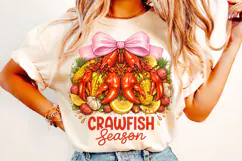 Crawfish Season Mardi Gras PNG, Fleur De Lis, Fat Tuesday Product Image 1