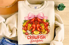Crawfish Season Mardi Gras PNG, Fleur De Lis, Fat Tuesday Product Image 4