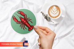 Crawfish Sticker, Seafood Sticker, Crawfish Art Product Image 1