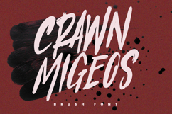 Crawn Migeos Brush Display Font Product Image 1