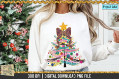 Crayon Christmas Tree is a professional design that is available at 300dpi PNG to use for Sublimation, iron-on transfer, DTG Printing and normal printing.