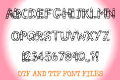 Crayon Lettering ABC Text Font Alphabet OTF Type Product Image 2