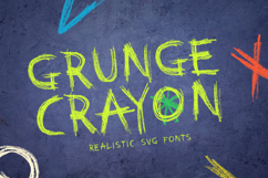 Grunge Crayon SVG Product Image 1