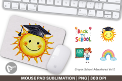 Mouse Pad Crayon Adventures Product Image 1