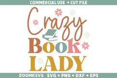 Reading SVG, Book Lover SVG, Book SVG, Book PNG, Retro SVG Product Image 1