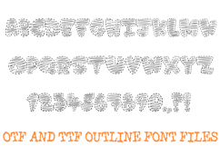 Crazy Cross Stitch Alphabet Lettering Font Embroidery ABC Product Image 2