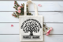 Crazy Is Our Maiden Name SVG | Family Reunion SVG | Family Product Image 4