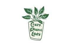 Crazy Plant Lady PNG T Shirt Design Product Image 2