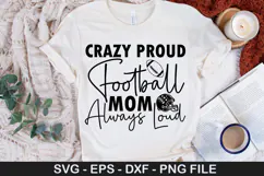 Football SVG Design - Family Faith Football Product Image 3