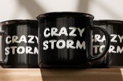 Crazy Storm Font Product Image 4