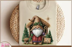 Christmas Gnome png, Joy to the World Shepherd gnome png Product Image 8