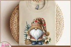 Christmas Gnome sublimation png, Joy to the World gnome png Product Image 7