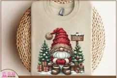 Christmas Gnome png, Warmest Wishes Christmas Gnome png Product Image 6