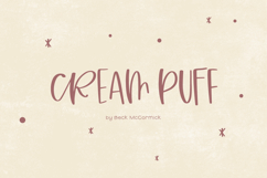 Cream Puff Sans Font Product Image 1