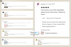 Creamy Rose Wedding Invitation Canva Template Product Image 10