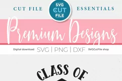 Elevate your fashion game with this Class of 2024 graduating senior SVG for Cricut and Silhouette machines. Personalize your own shirts and tote bags effortlessly.