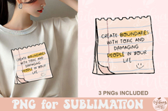 Cteate Boundaries With Toxic And Damaging People Png Product Image 4