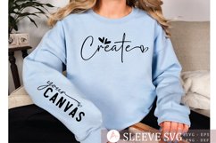 Create Sleeve SVG Design, Inspirational SVG Product Image 1