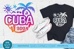 Capture the essence of Cuba, Caribbean in your crafts with this Cuba Vacation SVG for Cricut and Silhouette machines. Use them to create personalized t-shirts and tote bags that will be cherished for years to come. 
