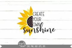 Create your own sunshine, Farmhouse svg Product Image 3