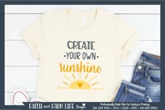 Create your own Sunshine | Inspirational SVG Product Image 1