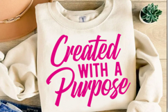 Created with a Purpose Svg Design Product Image 4