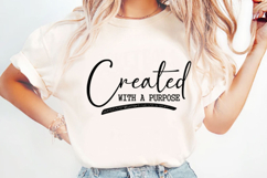 Created With A Purpose Svg Design Product Image 4