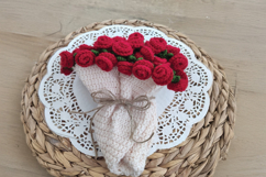 Flowers Tote Bag and Flower Bouquet Blanket Bundle Product Image 5