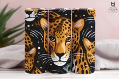 Leopard Pattern Sublimation Tumbler Design Product Image 12