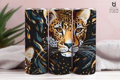 Leopard Pattern Sublimation Tumbler Design Product Image 6