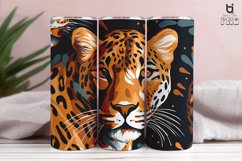 Leopard Pattern Sublimation Tumbler Design Product Image 10