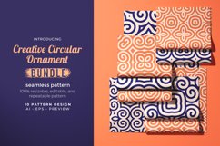 Creative Circular Ornament - Seamless Pattern Product Image 1