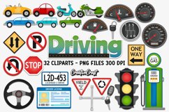 Vehicles Clipart, cars clip arts graphics png, illustrations Product Image 2
