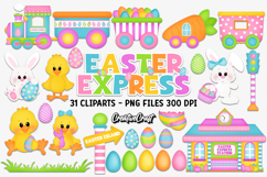Easter Day Digital Paper and Clipart png, easter day clipart Product Image 3