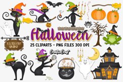 Halloween Clipart, halloween graphic design, illustrations Product Image 2