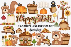 Autumn Fall Clip Arts, thanksgiving illustrations, graphics Product Image 2
