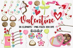 Valentine Day Clip Arts, valentine graphics, love designs Product Image 2