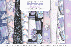 Back to School Seamless Pattern, school digital paper Product Image 2