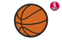 Basketball machine embroidery design Product Image 1