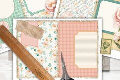 Apricot Garden Days Junk Journal Sheets Product Image 3