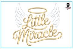 Little Miracle | Baby Girl/Boy Embroidery Design Product Image 1