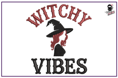 Witchy Vibes | Halloween Embroidery Design Product Image 1