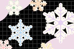 Snowflake Brush Stamp Procreate Product Image 3