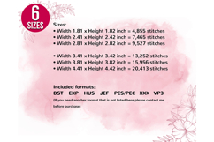 Basketball machine embroidery design Product Image 3